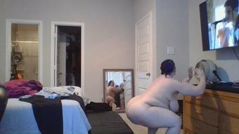 BBW Working Out (VioletWanderer)