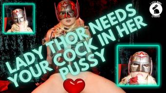 Lady Thor Needs Your Cock in Her Pussy - Mar 29, 2023 (LittleBunnyB)