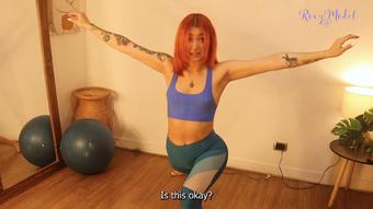 yoga exercises (RoxyModel)
