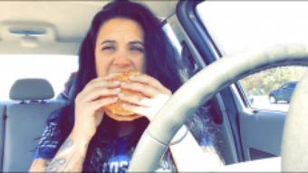 Eating too much and getting a full belly (Drea_xoxo)