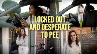 Locked Out And Desperate To Pee (Summer Fox)
