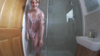Ariel Anderssen Shower In My Sheer Plastic Mack (Ariel Anderssen)