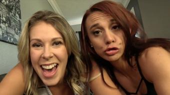 Maria & Nikki Tickle The Cum Out Of You (Ginary)