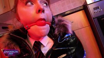 School Girl Bound Gagged (Shannon Heels)
