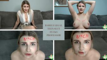 Barely legal teen slut fucks professor (Isla White)