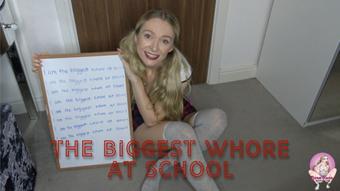 The biggest whore at school - February 02, 2020 (Brea Rose)