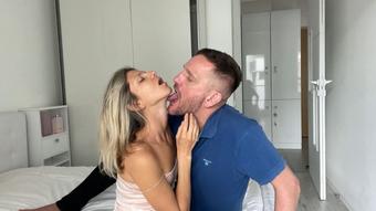 Ian Scott licking my armpits, neck, tits, lips (Gina Gerson Real)