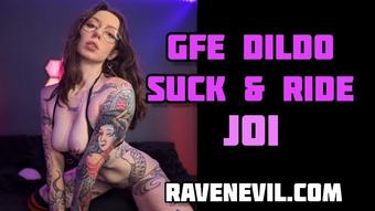 GFE Dildo Suck n Ride JOI Custom (RavennDick)