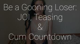 Gooning Loser: JOI, Tease & Cum Count (Freya Reign)