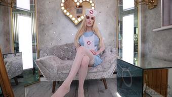 Nurse Takes All Your Sperm with Foot JOI - May 12, 2021 (Roxy Cox)