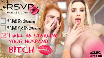 Homewrecker Humiliates Tiny Titted Wife - February 26, 2019 (Roxy Cox)