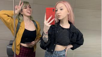 359. Girl Girl Flashing in New York (HARPERMADI)