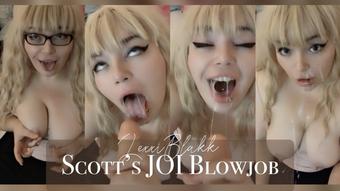 JOI Blowjob for Scott (Lexxiblakk)