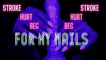 Stroke, Hurt, Beg For My Nails - January 25, 2022 (Miss Flora Vanity)