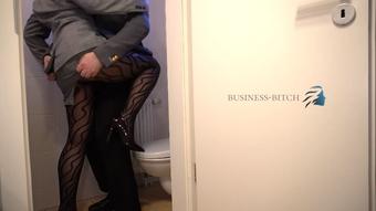 Business Bitch Hot Secretary Fuck At Office Restroom (Business Bitch)