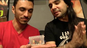 Giant Castro & Kit Eat Shrunken Victims (Ginary)