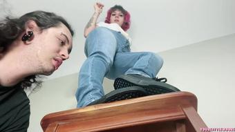 Human Doormat And Ashtray Spit (Lily Ann X)
