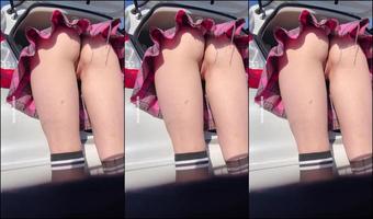Lewdestbunnie - Exhibitionist Upskirt Compilation - Manyvids (lewdestbunnie)