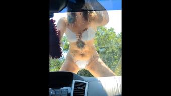 POV bikini car wash (KittyUV)