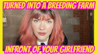 Turned into a breeding farm infront of your girlfriend - February 04, 2025 (Yourhikerbabe)