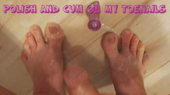 Polish And Cum On My Toenails (Jessica Sweet)