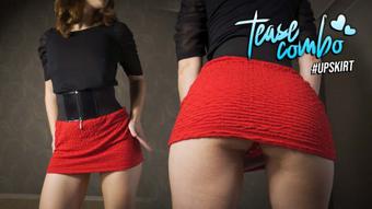 Upskirt Dancing In Tight Short Dress (teasecombo)