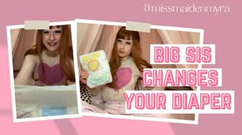 Pervy Big Sister Changes Your Diaper (maiden_myra)