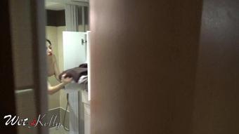 Wet Kelly Spy Guy Cums On My Panties (Wet Kelly)