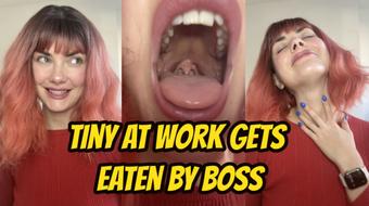 Tiny At Work Gets Eaten By Boss - October 25, 2024 (Yourhikerbabe)