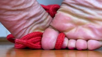 Bondage Feet (Pink Foxx)