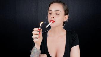 Smoking VS120s Close-up (Dani Lynn)