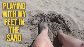 Playing With My Feet In The Sand (Summer Fox)