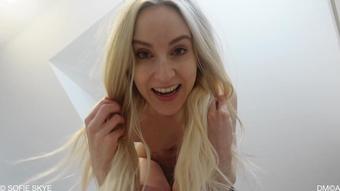 Giantess Big Feet Crawling In Her Ass (Sofie Skye)