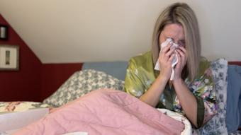 Sneezing with Fever, Cough, Nose Blowing (SneezeGoddess)
