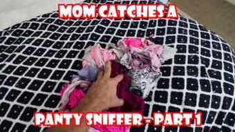 Mom Catches a Panty Sniffer Part 1 - June 12, 2018 (Jane Cane)