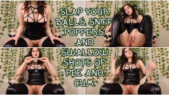SLAP, SNIFF & CEI PEE SHOTS FOR YOU - April 14, 2018 (Ellie Idol)