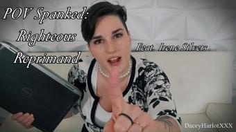 POV Spanked: Righteous Reprimand - February 17, 2022 (TheHarlotHouse)