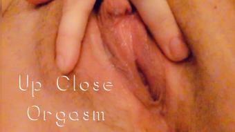 Close Up orgasm and Cum Play (Lexxiblakk)