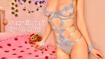 Lingerie Try On Haul (OlashPeachy)