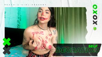 Self humiliation for daddy - September 17, 2021 (PeachGanjaGirl)