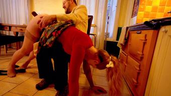 Ariel Anderssen Real Life Hairbrush Spanking (Ariel Anderssen)