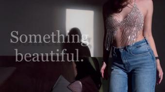 Beautiful. Trying on my jewelry bra (Babyheavanian)