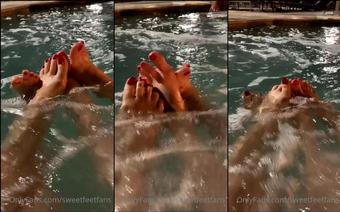 sweetfeetfans 10 06 2021 2132097742 Just getting weird in public and playing footsie with champagnesoles   P.s. sheâs on the (sweetfeetfans)