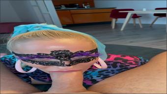 Throat Goat Blond Sexy Dancer Can T Stop Gagging (Throat GOAT)