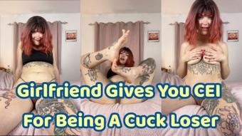 Girlfriend Gives You CEI For Being A Cuck Loser - July 27, 2024 (Yourhikerbabe)