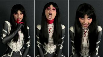 Cindy Moon Silk) Cosplay - Ahegao - Sep 5, 2022 (Lil cosplay slut)