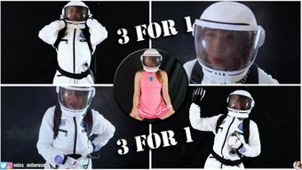 Astronaut Gets Kinky: The Trilogy (MissMilaRose)