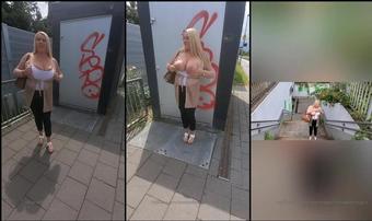 annabellerogers 09 07 2019 42592431 Some public flashing while I was waiting for the S Bahn in Germany (AnnabelleRogers)