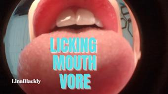 POV Giantess Licking Vore (LinaBlackly)