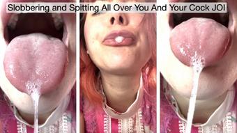 Slobbering and Spitting All Over You And Your Cock JOI - June 18, 2024 (Yourhikerbabe)